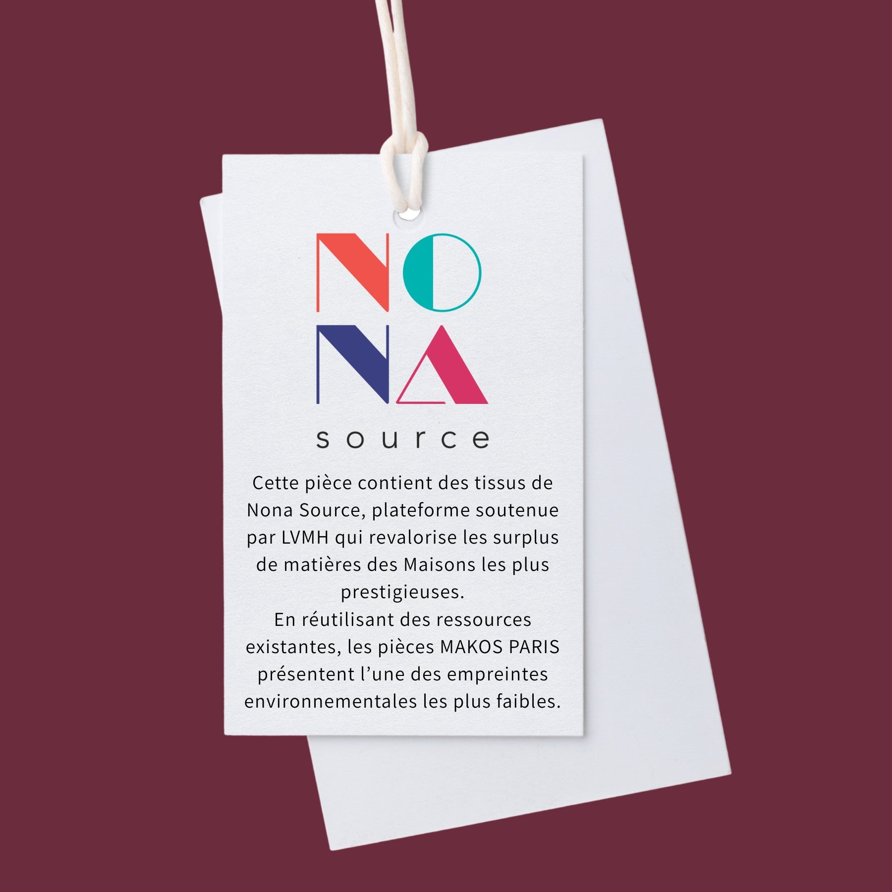 MAKOS PARIS, jeune marque d'accessoires cheveux utilise uniquement des stocks-dormants de Maisons de luxe, rachetés auprès de Nona Source, la plateforme soutenue par LVMH.